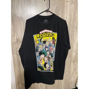 My Hero Academia T Shirt Anime Multiple Character Graphic Funimation Tagless 2XL